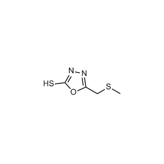 5-[(methylsulfanyl)methyl]-1,3,4-oxadiazole-2-thiol
