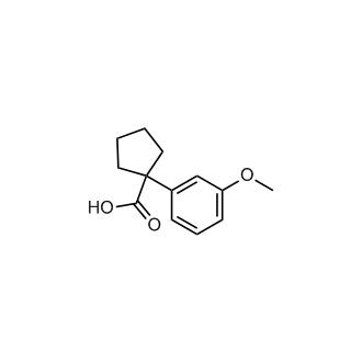 1-(3-Methoxyphenyl)cyclopentane-1-carboxylic acid