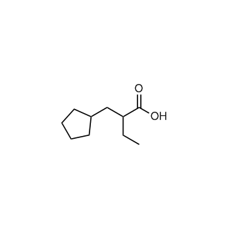 2-(Cyclopentylmethyl)butanoic acid