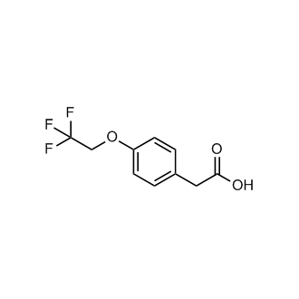 2-[4-(2,2,2-trifluoroethoxy)phenyl]acetic acid