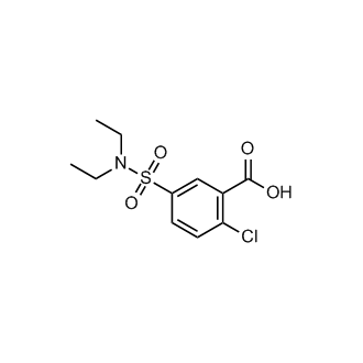 2-Chloro-5-(diethylsulfamoyl)benzoic acid