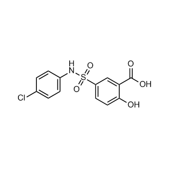 5-[(4-chlorophenyl)sulfamoyl]-2-hydroxybenzoic acid