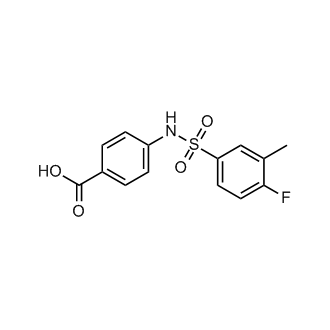 4-(4-Fluoro-3-methylbenzenesulfonamido)benzoic acid
