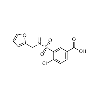 4-Chloro-3-[(furan-2-ylmethyl)sulfamoyl]benzoic acid