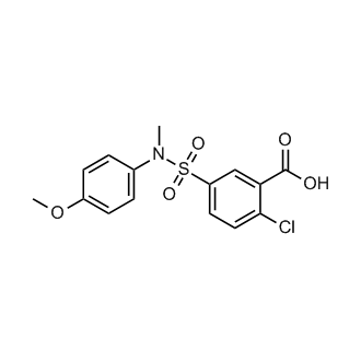 2-Chloro-5-[(4-methoxyphenyl)(methyl)sulfamoyl]benzoic acid