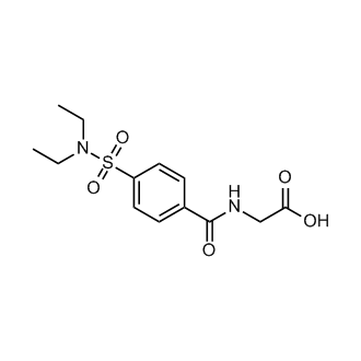2-{[4-(diethylsulfamoyl)phenyl]formamido}acetic acid