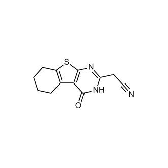 1,4,5,6,7,8-Hexahydro-4-oxo[1]benzothieno[2,3-d]pyrimidine-2-acetonitrile