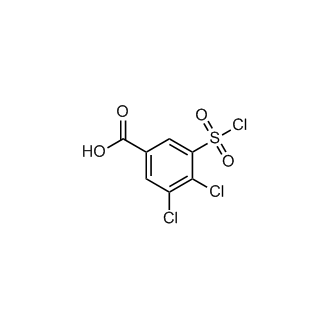 3,4-Dichloro-5-(chlorosulfonyl)benzoic acid