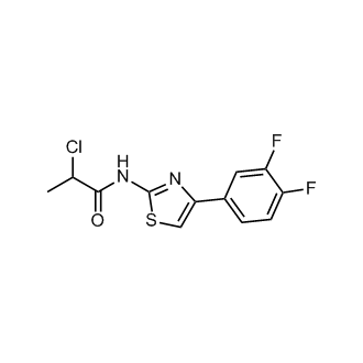 2-Chloro-N-[4-(3,4-difluorophenyl)-1,3-thiazol-2-yl]propanamide