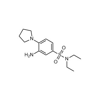 3-Amino-N,N-diethyl-4-(1-pyrrolidinyl)benzenesulfonamide