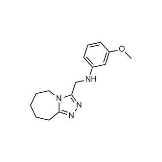 3-Methoxy-N-{5H,6H,7H,8H,9H-[1,2,4]triazolo[4,3-a]azepin-3-ylmethyl}aniline