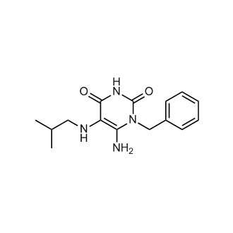 6-Amino-1-benzyl-5-[(2-methylpropyl)amino]-1,2,3,4-tetrahydropyrimidine-2,4-dione