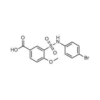3-[(4-bromophenyl)sulfamoyl]-4-methoxybenzoic acid