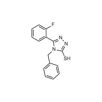 4-Benzyl-5-(2-fluorophenyl)-4H-1,2,4-triazole-3-thiol