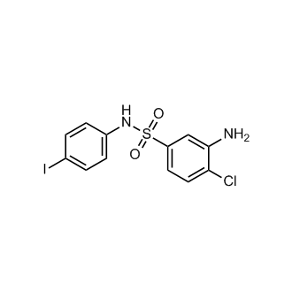 3-Amino-4-chloro-n-(4-iodophenyl)benzene-1-sulfonamide