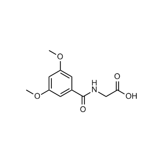 2-[(3,5-dimethoxyphenyl)formamido]acetic acid