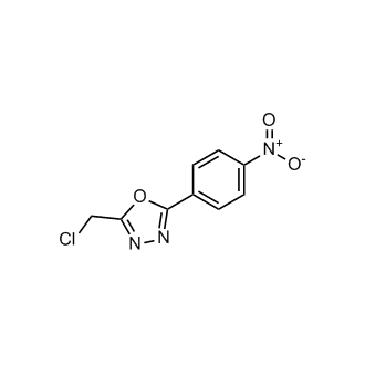 2-(Chloromethyl)-5-(4-nitrophenyl)-1,3,4-oxadiazole