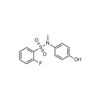 2-Fluoro-N-(4-hydroxyphenyl)-n-methylbenzene-1-sulfonamide