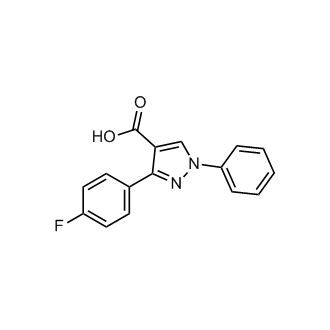 3-(4-Fluorophenyl)-1-phenyl-1H-pyrazole-4-carboxylic acid