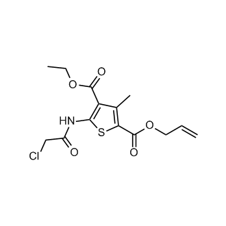 4-Ethyl 2-(2-propen-1-yl) 5-[(2-chloroacetyl)amino]-3-methyl-2,4-thiophenedicarboxylate