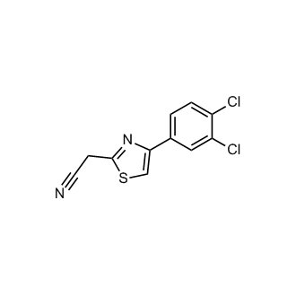 2-[4-(3,4-dichlorophenyl)-1,3-thiazol-2-yl]acetonitrile