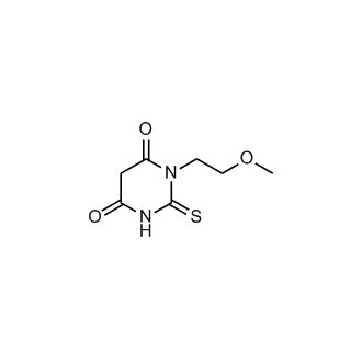 Dihydro-1-(2-methoxyethyl)-2-thioxo-4,6(1H,5H)-pyrimidinedione