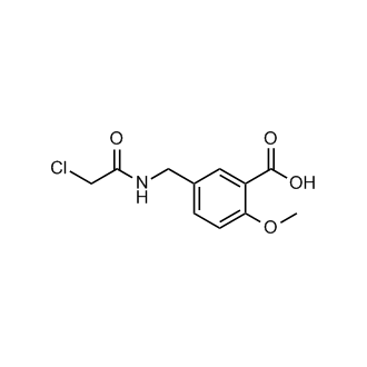 5-[(2-chloroacetamido)methyl]-2-methoxybenzoic acid