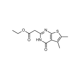Ethyl 2-{5,6-dimethyl-4-oxo-3h,4h-thieno[2,3-d]pyrimidin-2-yl}acetate