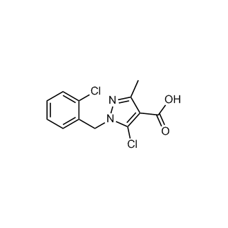 5-Chloro-1-[(2-chlorophenyl)methyl]-3-methyl-1h-pyrazole-4-carboxylic acid