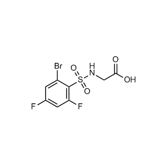 2-(2-Bromo-4,6-difluorobenzenesulfonamido)acetic acid