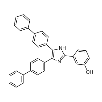 3-[4,5-bis(4-phenylphenyl)-1h-imidazol-2-yl]phenol