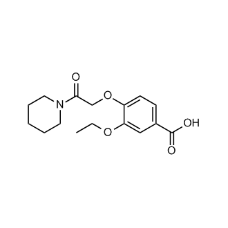 3-Ethoxy-4-[2-oxo-2-(piperidin-1-yl)ethoxy]benzoic acid