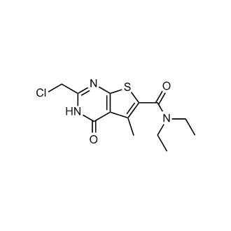 2-(Chloromethyl)-N,N-diethyl-1,4-dihydro-5-methyl-4-oxothieno[2,3-d]pyrimidine-6-carboxamide