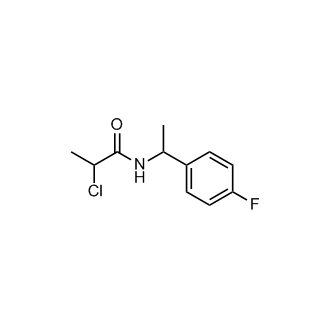 2-Chloro-n-[1-(4-fluorophenyl)ethyl]propanamide