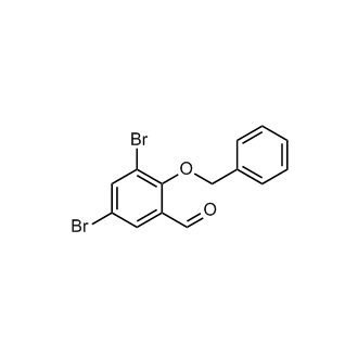 2-(Benzyloxy)-3,5-dibromobenzaldehyde