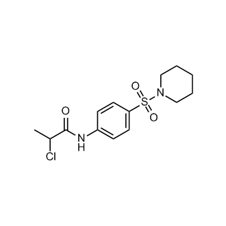 2-Chloro-n-[4-(piperidine-1-sulfonyl)phenyl]propanamide