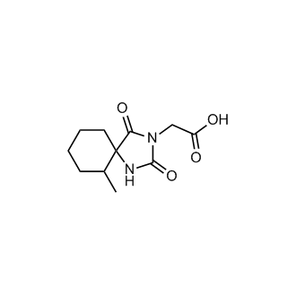 2-(6-Methyl-2,4-dioxo-1,3-diazaspiro[4.5]decan-3-yl)acetic acid