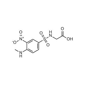 2-[4-(methylamino)-3-nitrobenzenesulfonamido]acetic acid