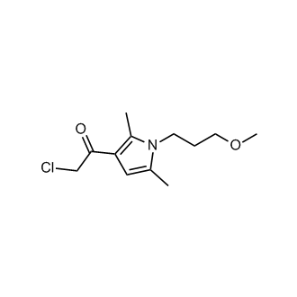 2-Chloro-1-[1-(3-methoxypropyl)-2,5-dimethyl-1h-pyrrol-3-yl]ethan-1-one