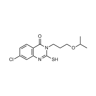 7-Chloro-3-[3-(propan-2-yloxy)propyl]-2-sulfanyl-3,4-dihydroquinazolin-4-one