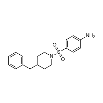 4-[[4-(Phenylmethyl)-1-piperidinyl]sulfonyl]benzenamine