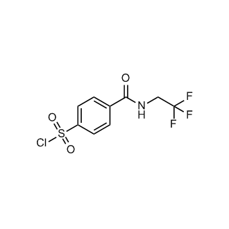 4-[(2,2,2-trifluoroethyl)carbamoyl]benzene-1-sulfonyl chloride