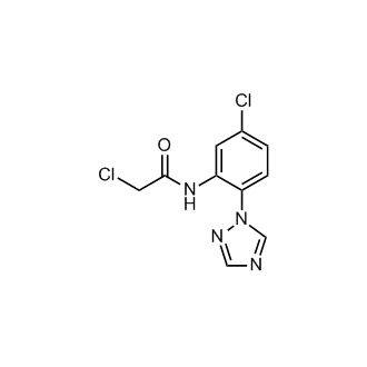 2-Chloro-n-[5-chloro-2-(1h-1,2,4-triazol-1-yl)phenyl]acetamide