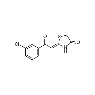 2-[2-(3-chlorophenyl)-2-oxoethylidene]-1,3-thiazolidin-4-one