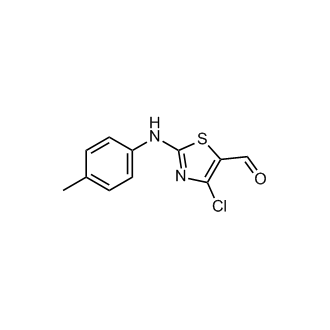 4-Chloro-2-[(4-methylphenyl)amino]-1,3-thiazole-5-carbaldehyde