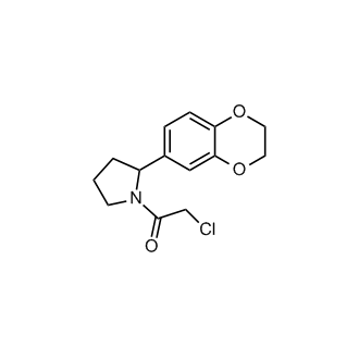 2-Chloro-1-[2-(2,3-dihydro-1,4-benzodioxin-6-yl)pyrrolidin-1-yl]ethan-1-one