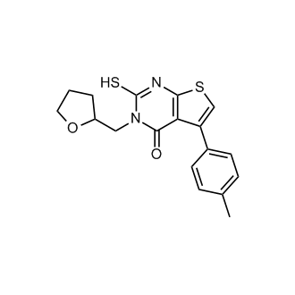 5-(4-Methylphenyl)-3-(oxolan-2-ylmethyl)-2-sulfanyl-3h,4h-thieno[2,3-d]pyrimidin-4-one