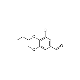 3-Chloro-5-methoxy-4-propoxybenzaldehyde