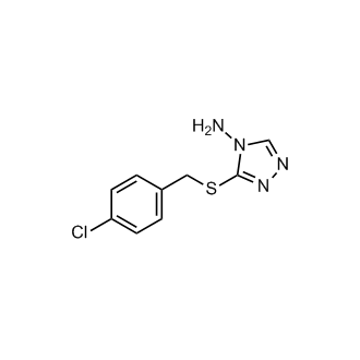 3-{[(4-chlorophenyl)methyl]sulfanyl}-4h-1,2,4-triazol-4-amine
