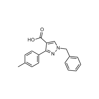1-Benzyl-3-(4-methylphenyl)-1h-pyrazole-4-carboxylic acid